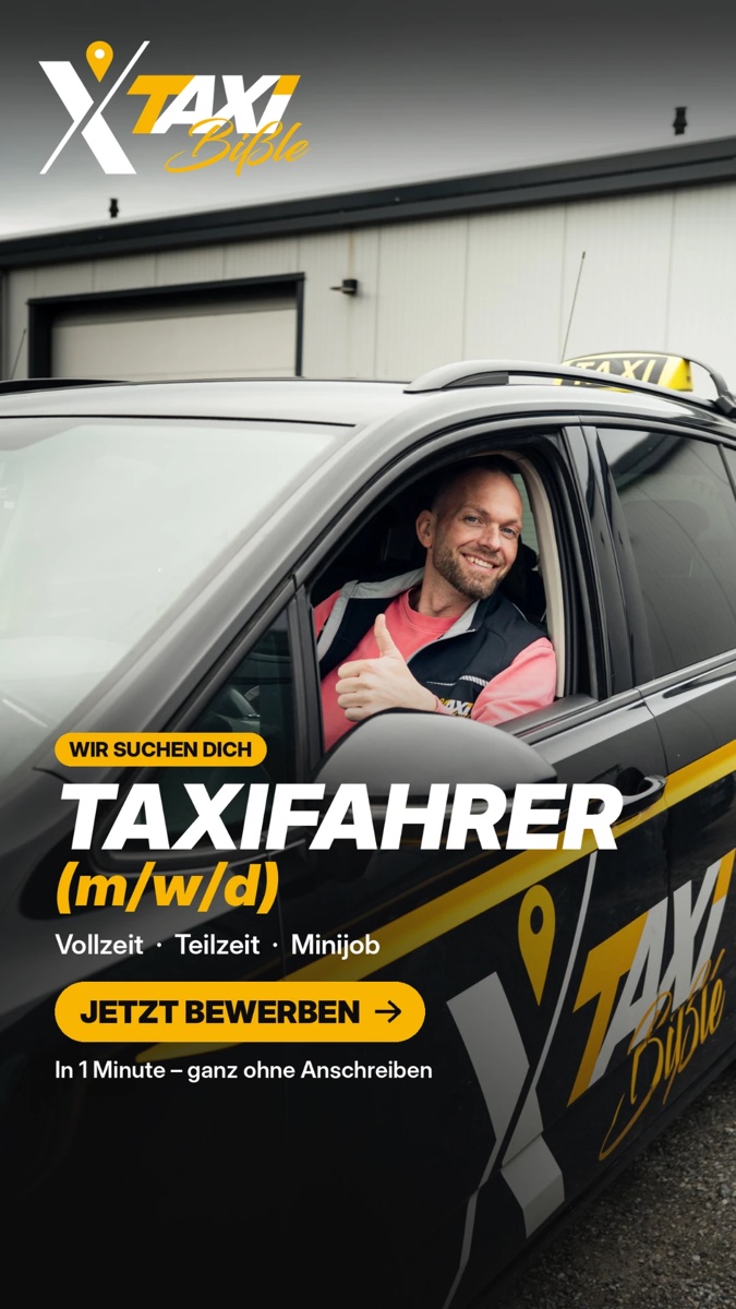 Recruiting-Anzeige Taxi Bißle