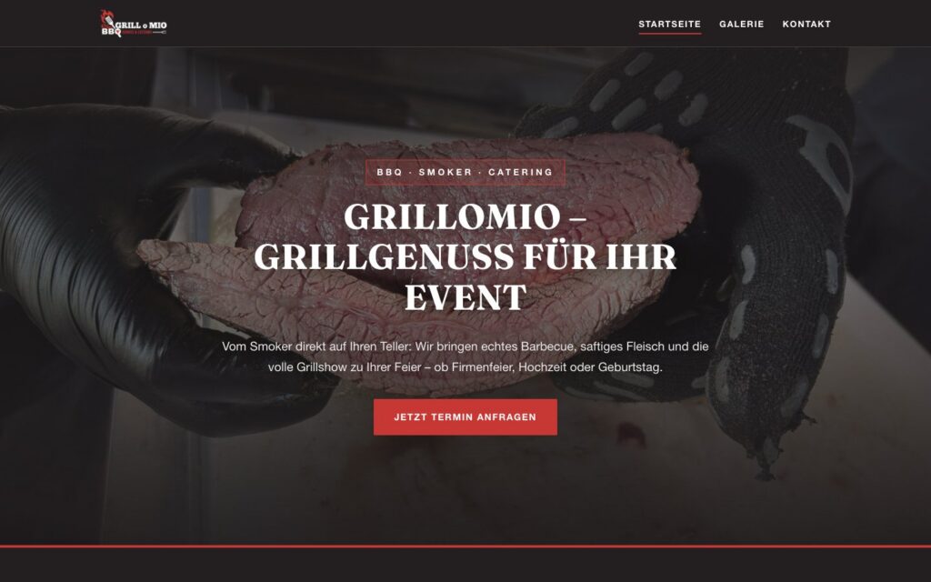 Website Grill o Mio